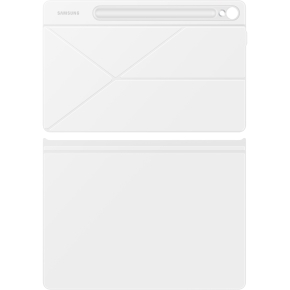 Samsung Smart Book Cover fr Galaxy Tab S9/S9 FE/S10 FE. White