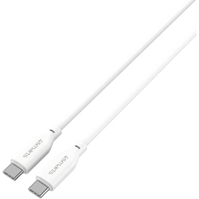 4smarts USB-C / USB-C Silikon-Kabel High Flex 60W 1.5m Wei