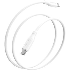 4smarts USB-C / USB-C Silikon-Kabel High Flex 60W 1.5m Wei