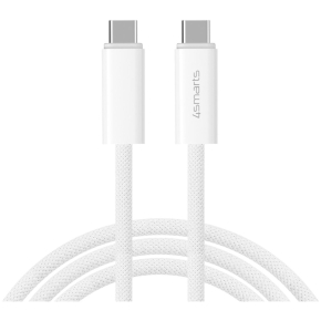 4smarts USB-C Kabel PremiumCord 240W 1.5m. wei