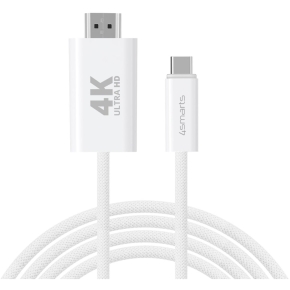 4smarts USB-C auf HDMI Kabel 2m. wei