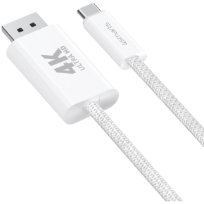 4smarts USB-C auf Display Port Kabel 2m. wei