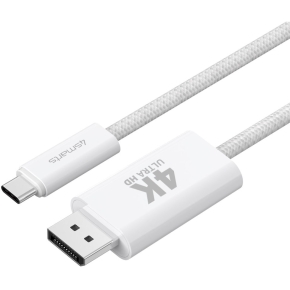 4smarts USB-C auf Display Port Kabel 2m. wei