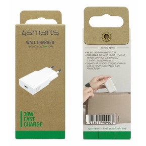 4smarts Netzladegert PDPlug Slim 30W GaN 1C. wei