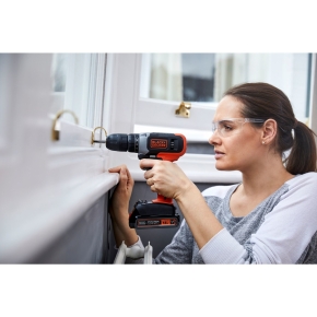 Black&Decker Akku-Bohrschrauber 18V 1.5Ah BCD001C1