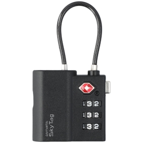 4smarts Standort-Finder SkyTag TSA Lock schwarz