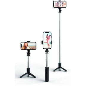 4smarts Selfie Stick Tripod mit Wireless Remote Control