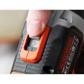 Black&Decker Akku-Schlagbohrschr. 18V 2x1.5Ah Kof BCD003C2K