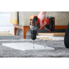 Black&Decker Akku-Schlagbohrschr. 18V 2x1.5Ah Kof BCD003C2K