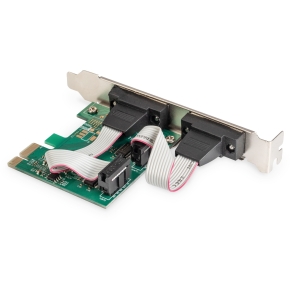 Digitus 2-Port Seriell PCI Express-Karte