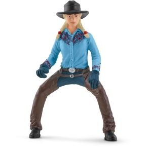 Schleich Farm World 42577 Team Roping mit Cowgirl