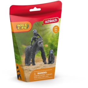 Schleich Wild Life 42601 Flachland Gorilla Familie