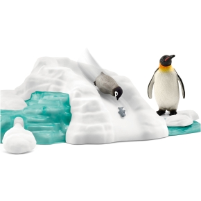 Schleich Wild Life 42661 Pinguin-Familienspa
