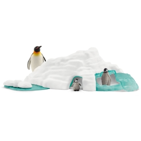 Schleich Wild Life 42661 Pinguin-Familienspa