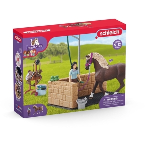 Schleich Horse Club 42438 Waschplatz m. Emily & Luna