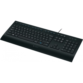 Logitech Corded K280e USB Layout QWERTY US