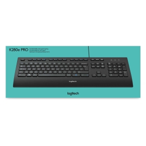 Logitech Corded K280e USB Layout QWERTY US