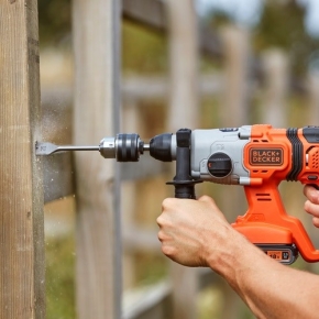 Black&Decker Akku-Kombihammer SDS-pl.18V.2x2.5Ah BCD900E2K