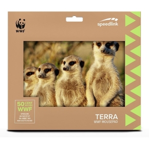 Speedlink Mauspad TERRA WWF. Erdmännchen retail