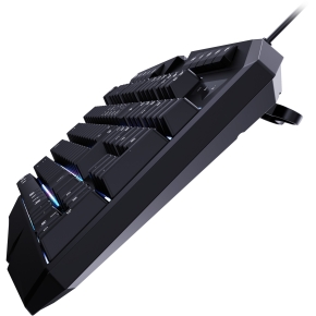 Speedlink Gaming Tastatur LUDICIUM. RGB Rainbow. schwarz retail