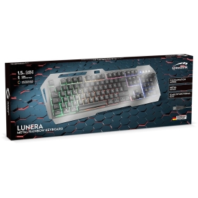 Speedlink Gaming Tastatur LUNERA. Metal Rainbow. schwarz retail