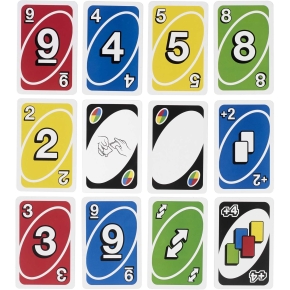 UNO Mattel Kartenspiel Klassik 2-10 Spieler 7+