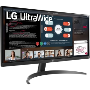 73cm/29 (2560x1080) LG 29WP500-B 21:9 5ms IPS 2xHDMI VESA UWFHD Black