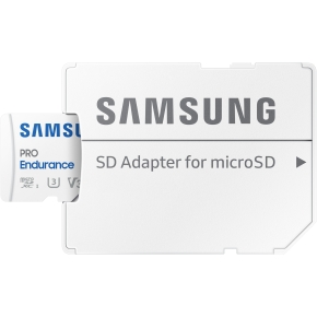 CARD 256GB Samsung PRO Endurance MicroSDXC UHS-I U3 inkl. Adapter