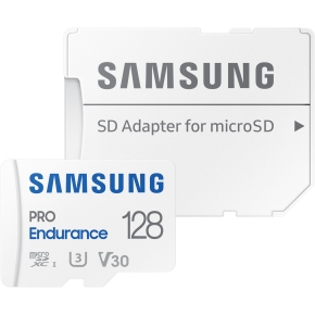 CARD 128GB Samsung PRO Endurance microSD 100MB/s +Adapter