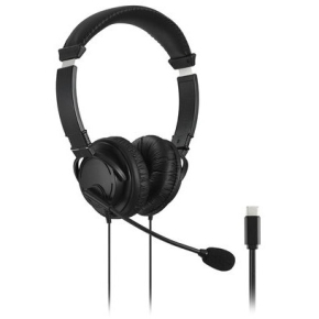 Kensington Headset Hi-Fi mit Mikrofon. USB-C schwarz
