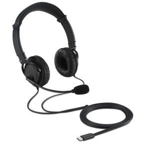 Kensington Headset Hi-Fi mit Mikrofon. USB-C schwarz