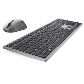 DELL Premier Multi-Device Wireless Keyboard and Mouse - KM7321W - US International QWERTY