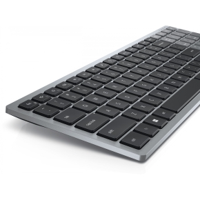 DELL KB740 Tastatur kabellos 2.4 GHz QWERTZ Titan Gray