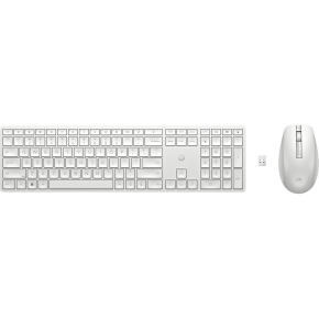 HP Tastatur+Maus 650 Set Kabellos Schwarz
