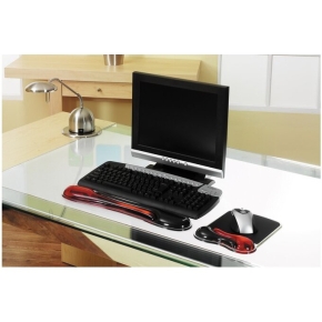 Kensington Mauspad Duo Gel Auflage Mouse Rot