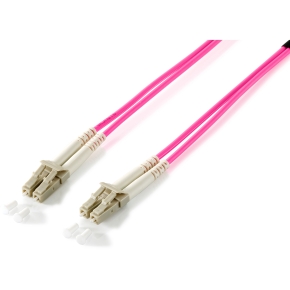 Equip LWL Patchkabel LC->LC 15.00m Multimode Duplex OM4 vio Polybeutel