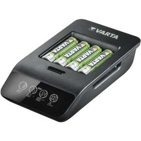 Akku Ladegerät (inkl. Akkus) LCD Smart Charger+ *Varta*