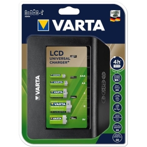 Akku Ladegerät LCD Universal Charger+ *Varta*