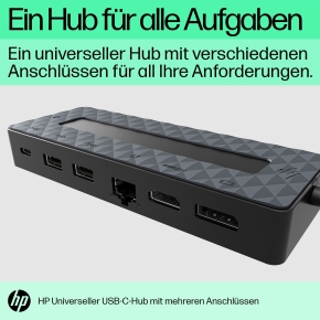 D HP universal USB-C multiport HUB