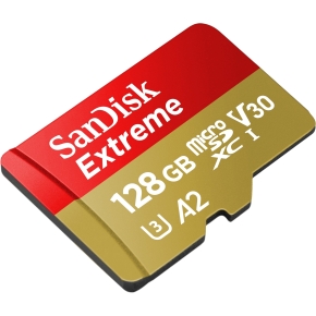 CARD 128GB SanDisk Extreme microSDXC 190MB/s + Adapter