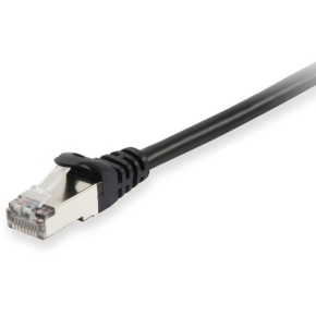 Equip Patchkabel Cat6A S/FTP 2xRJ45 30.00m schwarz LSZH Polybeutel