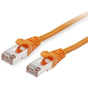 Equip Patchkabel Cat6A S/FTP 2xRJ45 15.00m orange LSZH Polybeutel