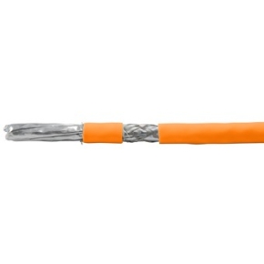 Equip Instal.Kab Cat7 S/FTP 4P23 200.00m orange LSZH