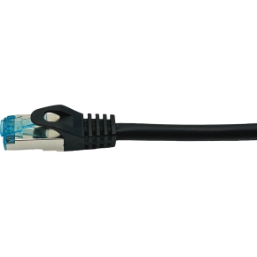 Equip Patchkabel Cat6A S/FTP 2xRJ45 1.00m sw wink.LSZH Polybeutel