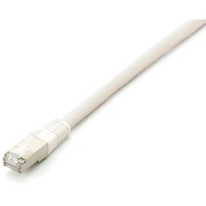 Equip Patchkabel Cat6A S/FTP 2xRJ45 20.00m weiß Plat.LSZH Polybeutel