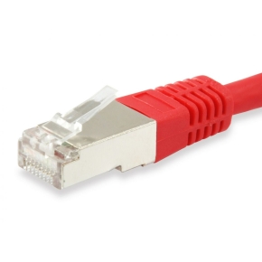 Equip Patchkabel Cat6A S/FTP 2xRJ45 20.00m rot Plat.LSZH Polybeutel