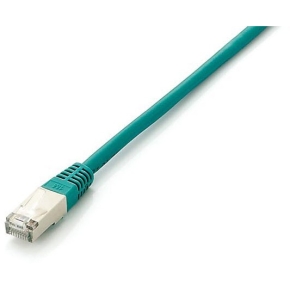 Equip Patchkabel Cat6A S/FTP 2xRJ45 20.00m grün Plat.LSZH Polybeutel