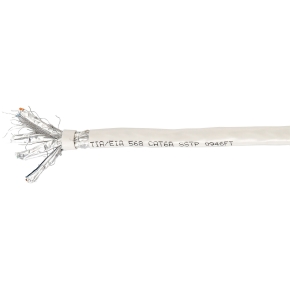 Equip Instal.Kab Cat6A S/FTP 4P23 305.00m grau LSZH