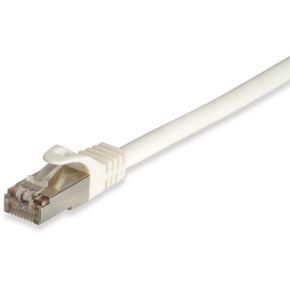 Equip Patchkabel Cat6A S/FTP 2xRJ45 0.50m weiß Cat7ProLSZH Polybeutel