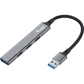 Equip USB-Hub 4-Port 3.0 ->1x3.0 3x2.0 5Gbps o.Netzteil gr